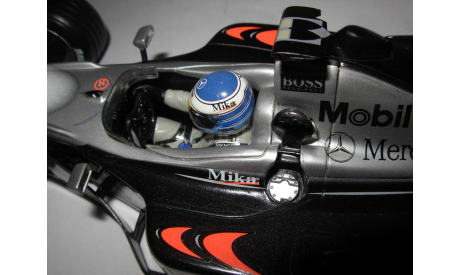 модель F1 Формула-1 1/18 McLaren Mercedes MP4/15 2000 #1 Mika Hakkinen Minichamps металл 1:18 MB Mercedes-Benz Мерседес Макларен, масштабная модель, scale18