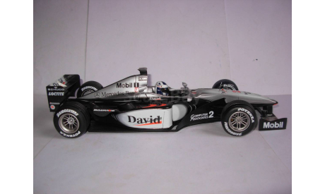 модель F1 Формула-1 1/18 McLaren Mercedes MP4/15 2000 #2 David Coulthard Minichamps металл 1:18 MB Mercedes-Benz Мерседес Макларен, масштабная модель, scale18