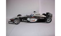 модель F1 Формула-1 1/18 McLaren Mercedes MP4/14 1999 #1 Mika Hakkinen Minichamps металл 1:18 MB Mercedes-Benz Мерседес Макларен, масштабная модель, scale18
