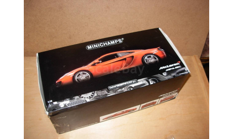 модель 1/18 McLaren MP4-12C 2011 Minichamps металл 1:18 limited, масштабная модель, scale18