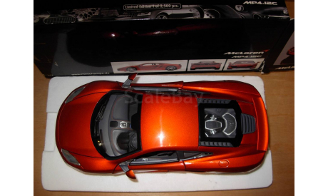 модель 1/18 McLaren MP4-12C 2011 Minichamps металл 1:18 limited, масштабная модель, scale18