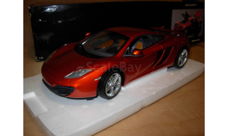 модель 1/18 McLaren MP4-12C 2011 Minichamps металл 1:18 limited, масштабная модель, scale18