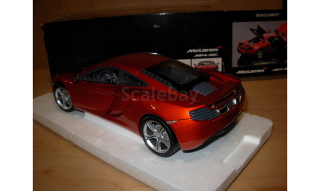 модель 1/18 McLaren MP4-12C 2011 Minichamps металл 1:18 limited, масштабная модель, scale18