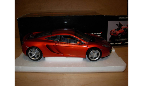 модель 1/18 McLaren MP4-12C 2011 Minichamps металл 1:18 limited, масштабная модель, scale18