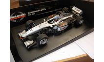 модель F1 Формула-1 1/18 McLaren MP4-16 Test Car 2002 Jean Alesi Minichamps/ Paul’s Model Art металл 1:18 Mercedes-Benz Мерседес Mercedes Benz, масштабная модель, scale18