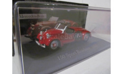 модель 1/43 заднемоторный Mercedes Benz 150 Sport Roadster 1935 металл Мерседес MB 1:43 Mercedes-Benz