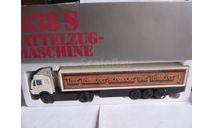 модель 1/43 MB Mercedes-Benz 1838S тягач с фурой Teinacher NZG Modelle Germany Мерседес металл 1:43 Mercedes Benz, масштабная модель