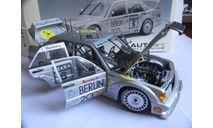 модель 1/18 гоночный Mercedes Benz C-Class 190E 2.5-16 EVO2 w201 №6 Rosberg Berlin 2000 DTM 1992 Autoart металл 1:18 Mercedes-Benz Мерседес MB, масштабная модель, scale18