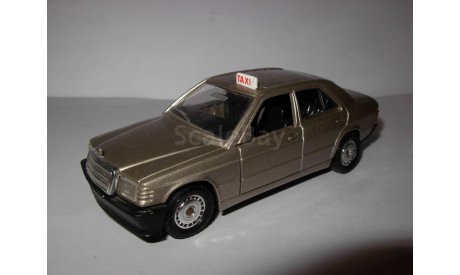 модель 1/43 MB Mercedes Benz 190E W201 Taxi Verem France металл Мерседес 1:43 Mercedes-Benz, масштабная модель, scale43