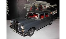 модель 1/18 MB Mercedes Benz 220 Sedan W110 Norev металл 1:18 Mercedes-Benz Мерседес, масштабная модель, scale18