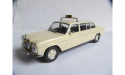модель такси 1/43 Mercedes Benz 230 Taxi LWB лимузин W115 MB металл Мерседес 1:43 Mercedes-Benz