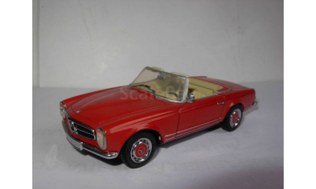 модель 1/43 Mercedes Benz 230SL 280SL W113 1963-1971 Roadster Minichamps металл 1:43 Mercedes-Benz Мерседес MB, масштабная модель, scale43