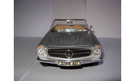 модель 1/18 Mercedes-Benz 230SL Pagoda R113 roadster Anson металл 1:18 MB Mercedes Benz Мерседес W113, масштабная модель, scale18