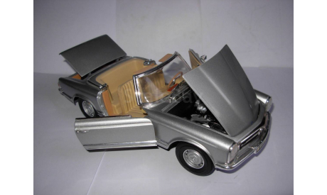 модель 1/18 Mercedes-Benz 230SL Pagoda R113 roadster Anson металл 1:18 MB Mercedes Benz Мерседес W113, масштабная модель, scale18