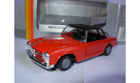 модель 1/37 MB Mercedes Benz 230SL Pagoda W113 Cabrio Roadster Gama Western Germany металл Мерседес 1:37 Mercedes-Benz 1/36 1:36, масштабная модель, scale35