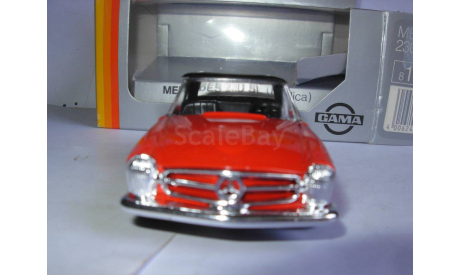 модель 1/37 MB Mercedes Benz 230SL Pagoda W113 Cabrio Roadster Gama Western Germany металл Мерседес 1:37 Mercedes-Benz 1/36 1:36, масштабная модель, scale35