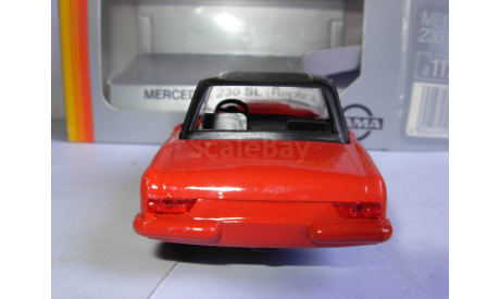 модель 1/37 MB Mercedes Benz 230SL Pagoda W113 Cabrio Roadster Gama Western Germany металл Мерседес 1:37 Mercedes-Benz 1/36 1:36, масштабная модель, scale35