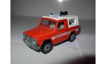 1/55 модель пожарный Mercedes Benz 280GE Gelenvagen W460 Feuerwehr Siku Germany металл 1:55 Mercedes-Benz Мерседес MB, масштабная модель, scale50