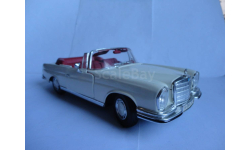 модель 1:18 MB Mercedes Benz 280SE 1966 W111 cabrio Maisto 1/18 Mercedes-Benz Мерседес