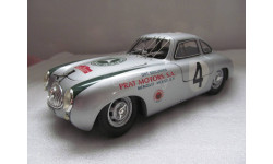 модель 1/18 спортивный MB Mercedes Benz 300 SL №4 W194 RICKO металл Мерседес