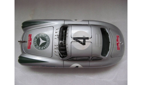 модель 1/18 спортивный MB Mercedes Benz 300 SL №4 W194 RICKO металл Мерседес, масштабная модель, scale18, Mercedes-Benz