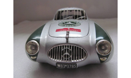 модель 1/18 спортивный MB Mercedes Benz 300 SL №4 W194 RICKO металл Мерседес, масштабная модель, scale18, Mercedes-Benz