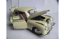 модель 1/18 MB Mercedes Benz 300S 300C W186 Adenauer RICKO Мерседес металл 1:18 Mercedes-Benz Мерседес, масштабная модель, scale18