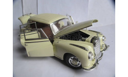 модель 1/18 MB Mercedes Benz 300S 300C W186 Adenauer RICKO Мерседес металл 1:18 Mercedes-Benz Мерседес