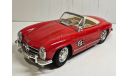 модель 1/18 MB Mercedes Benz 300SL W198 Cabrio Burago Italy металл 1:18 Mercedes-Benz Мерседес, масштабная модель, scale18, BBurago