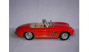 модель 1/18 MB Mercedes Benz 300SL W198 Cabrio Burago металл 1:18 Mercedes-Benz Мерседес, масштабная модель, scale18, BBurago