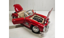 модель 1/18 MB Mercedes Benz 300SL W198 Cabrio Burago Italy металл 1:18 Mercedes-Benz Мерседес, масштабная модель, scale18, BBurago