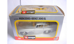 модель 1/24 MB Mercedes Benz 300SL W198 Burago Italy металл 1:24 Mercedes-Benz Мерседес