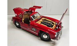 модель 1/18 MB Mercedes Benz 300SL W198 Burago Italy металл 1:18 Mercedes-Benz Мерседес