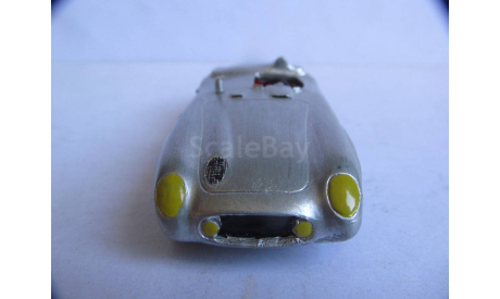 модель 1/43 гоночный Mercedes Benz 300SLR 1956 White Metal Мерседес 1:43 Mercedes-Benz 300 SLR белый металл MB, масштабная модель, scale43