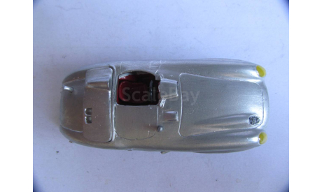 модель 1/43 гоночный Mercedes Benz 300SLR 1956 White Metal Мерседес 1:43 Mercedes-Benz 300 SLR белый металл MB, масштабная модель, scale43