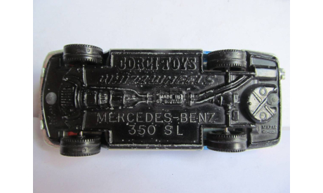 модель 1/43 Mercedes Benz 350SL R107 Corgi Toys Gt Britain металл Мерседес 1:43 Mercedes-Benz MB W107, масштабная модель, scale43