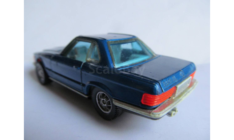 модель 1/43 Mercedes Benz 350SL R107 Corgi Toys Gt Britain металл Мерседес 1:43 Mercedes-Benz MB W107, масштабная модель, scale43