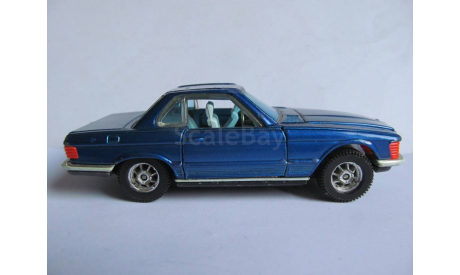 модель 1/43 Mercedes Benz 350SL R107 Corgi Toys Gt Britain металл Мерседес 1:43 Mercedes-Benz MB W107, масштабная модель, scale43