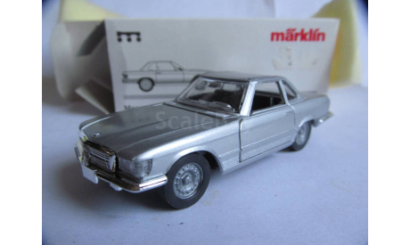 модель 1/43 Mercedes Benz 350SL R107 Marklin Germany металл Мерседес 1:43 Mercedes-Benz MB, масштабная модель, scale43