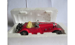 модель 1/24 MB Mercedes Benz 500K 1935 Special Roadster Franklin Mint металл 1:24 Mercedes-Benz Мерседес