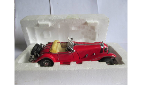 модель 1/24 MB Mercedes Benz 500K 1935 Special Roadster Franklin Mint металл 1:24 Mercedes-Benz Мерседес, масштабная модель