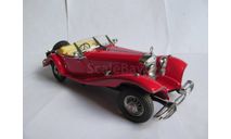модель 1/24 MB Mercedes Benz 500K 1935 Special Roadster Franklin Mint металл 1:24 Mercedes-Benz Мерседес, масштабная модель, scale24