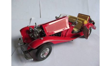 модель 1/24 MB Mercedes Benz 500K 1935 Special Roadster Franklin Mint металл 1:24 Mercedes-Benz Мерседес, масштабная модель, scale24