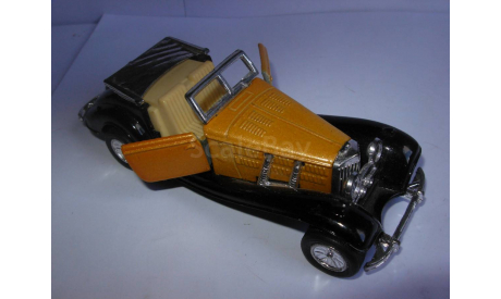 модель-игрушка 1/43 Mercedes Benz 500K Cabriolet Pull Back металл 1:43 MB Mercedes-Benz Мерседес, масштабная модель, scale43