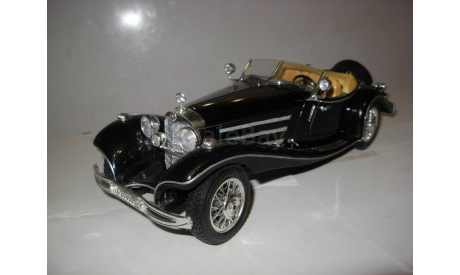 модель 1/20 Mercedes Benz 500K Roadster 1936 Burago Italy металл 1:20 Mercedes-Benz Мерседес, масштабная модель, scale18, BBurago