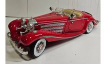 модель 1:18 MB Mercedes Benz 500K Specialroadster 1936 Maisto 1/18 Mercedes-Benz Мерседес, масштабная модель, scale18