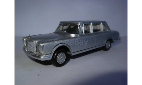 модель 1/45 MB Mercedes Benz 600 W100 Gama Western Germany металл Мерседес 1:43 1/43 1:45 Mercedes-Benz, масштабная модель, scale43