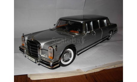 модель 1/18 MB Mercedes-Benz 600 W100 Sun Star металл, масштабная модель, 1:18, Sunstar