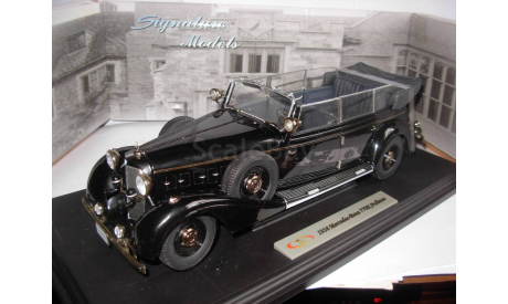 модель 1/18 Mercedes Benz 770K Pullman Cabriolet Signature Models металл 1:18 MB Mercedes-Benz Мерседес, масштабная модель, scale18