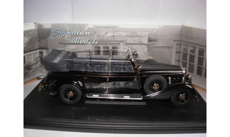 модель 1/18 Mercedes Benz 770K Pullman Cabriolet Signature Models металл 1:18 MB Mercedes-Benz Мерседес, масштабная модель, scale18